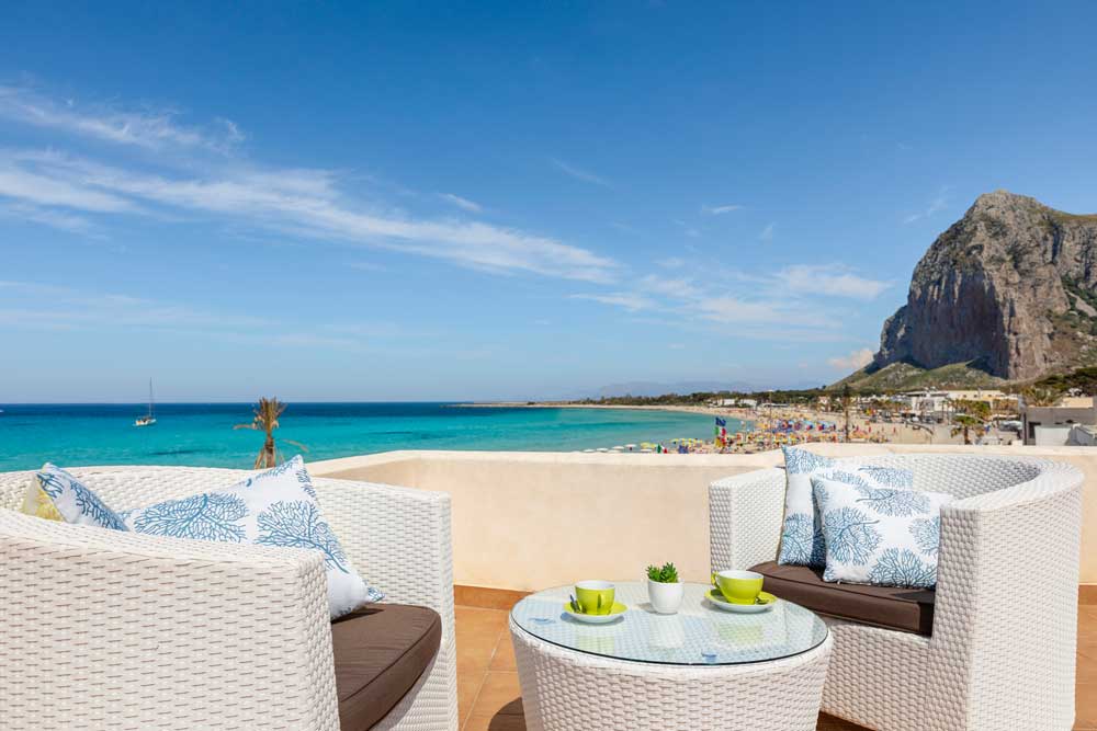 Hotel Mira Spiaggia fronte mare a San Vito Lo Capo in Sicilia