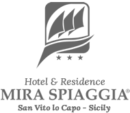 logo footer Hotel & Residence MIRA SPIAGGIA San Vito lo Capo - Sicily
