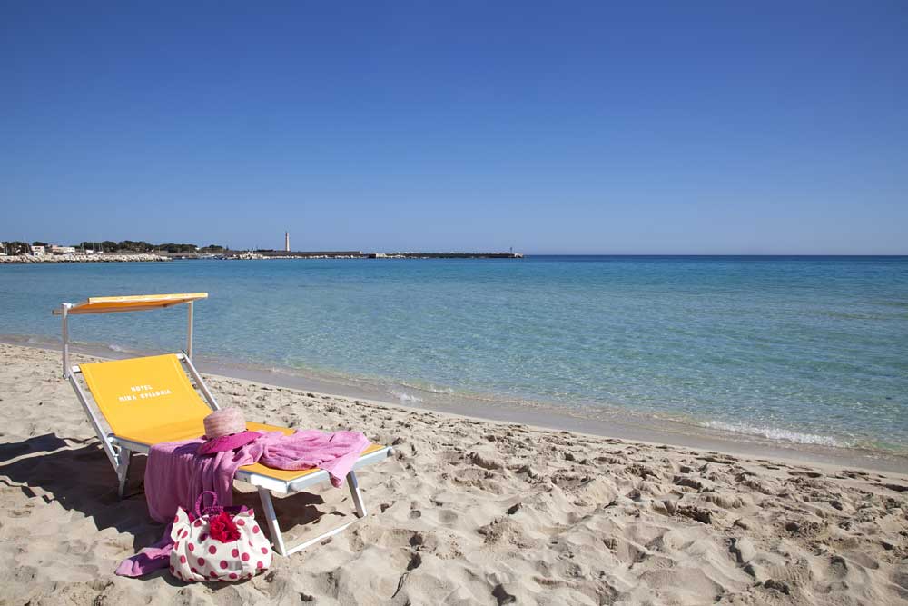 Spiaggia San Vito lo Capo in Sicilia, Hotel Mira Spiaggia
